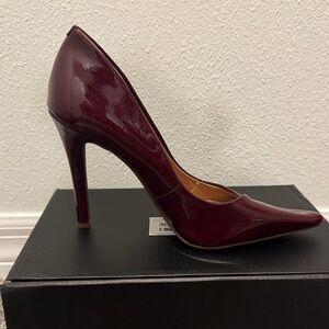 Jessica Simpson Deep Red Patent Heels